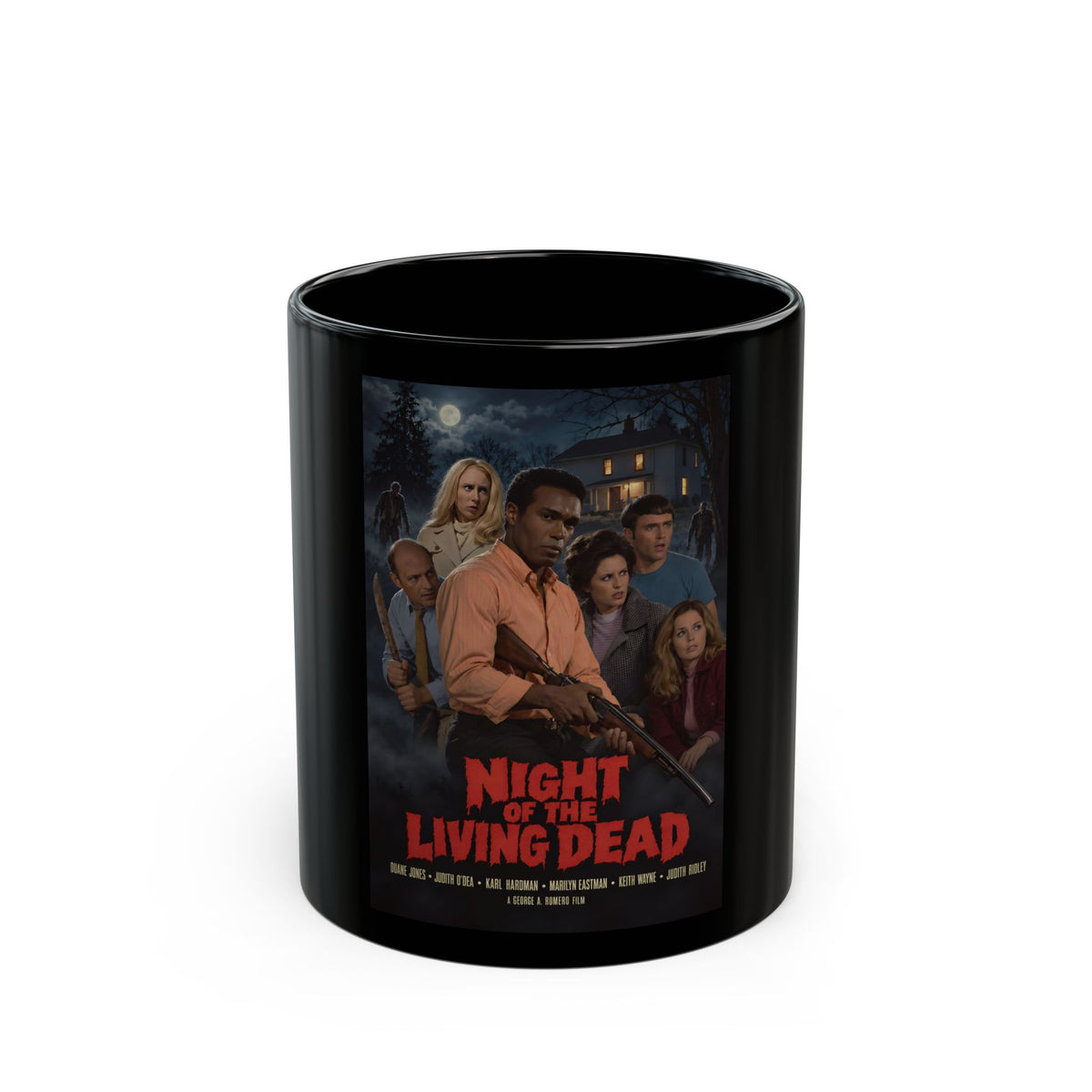 Living Dead Black Mug