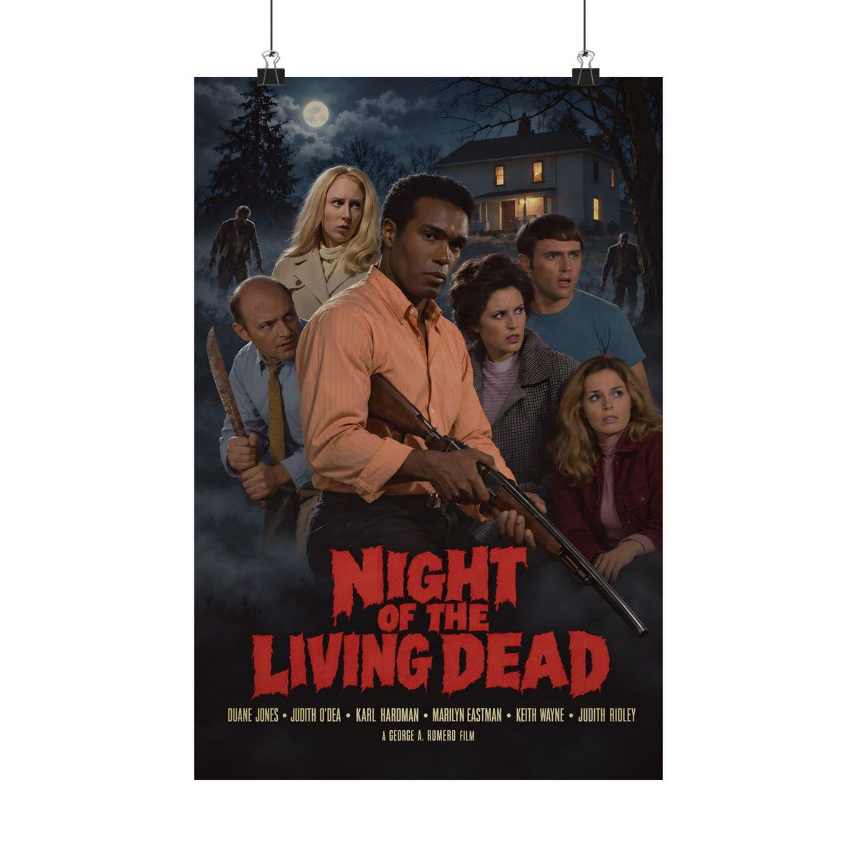 Night of the Living Dead Poster Print