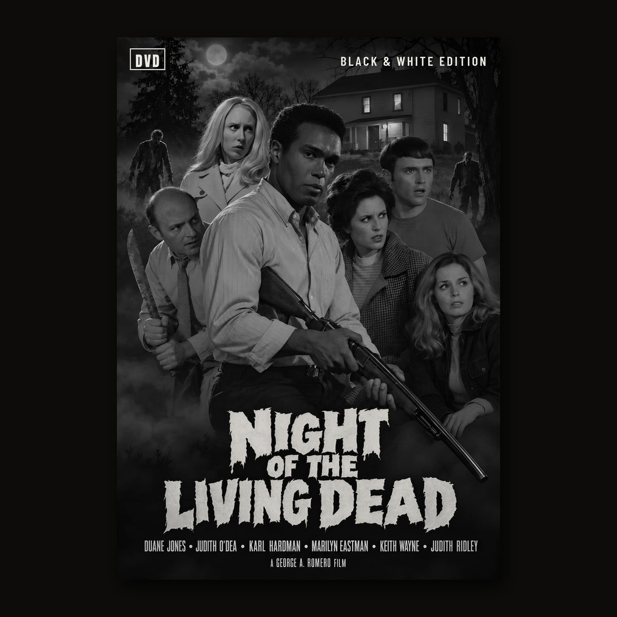 Night of the Living Dead: Black & White Edition DVD